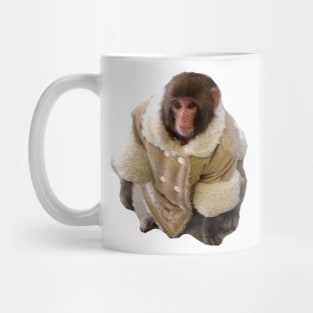 Stylish Yet Illegal Monkey Found Roaming Ikea Meme Sticker Mug